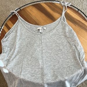 Gray String Tank from Society Amuse